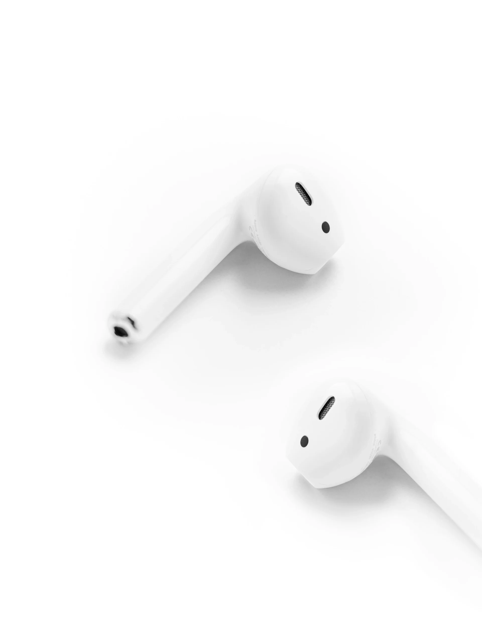 Wireless headphones on a desk